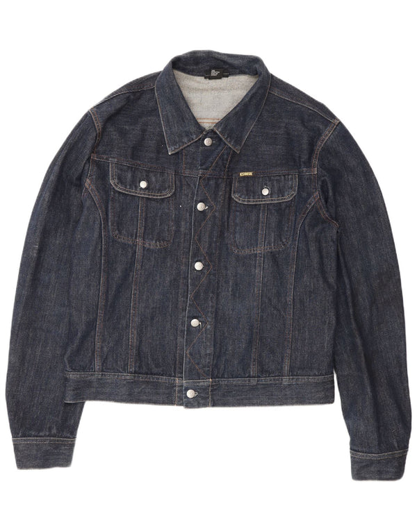 Giacca di jeans da uomo Diesel UK 42 XL cotone blu