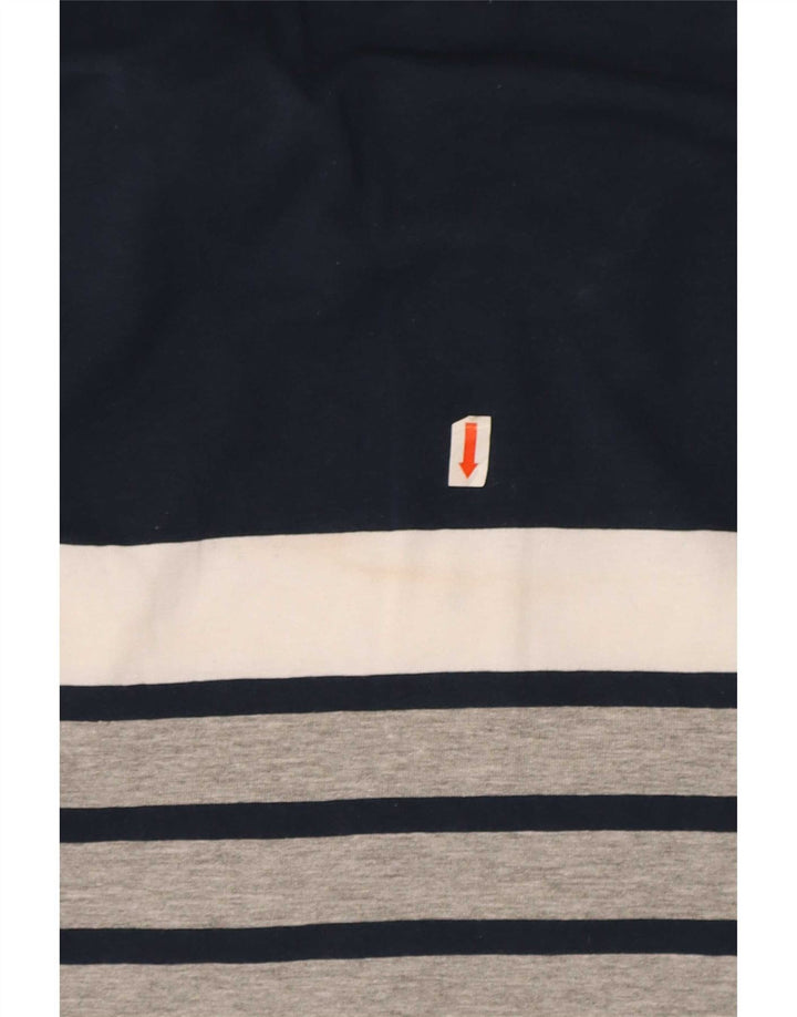 Polo Ellesse da uomo Heritage XL a righe blu navy