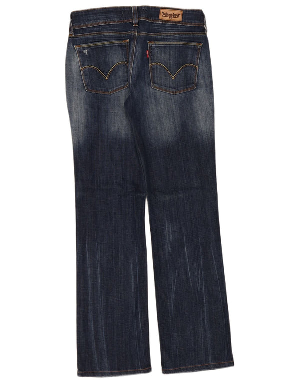 Jeans dritti Levi's 570 da donna W31 L31 cotone blu navy