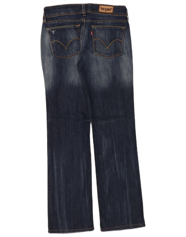 Jeans dritti Levi's 570 da donna W31 L31 cotone blu navy