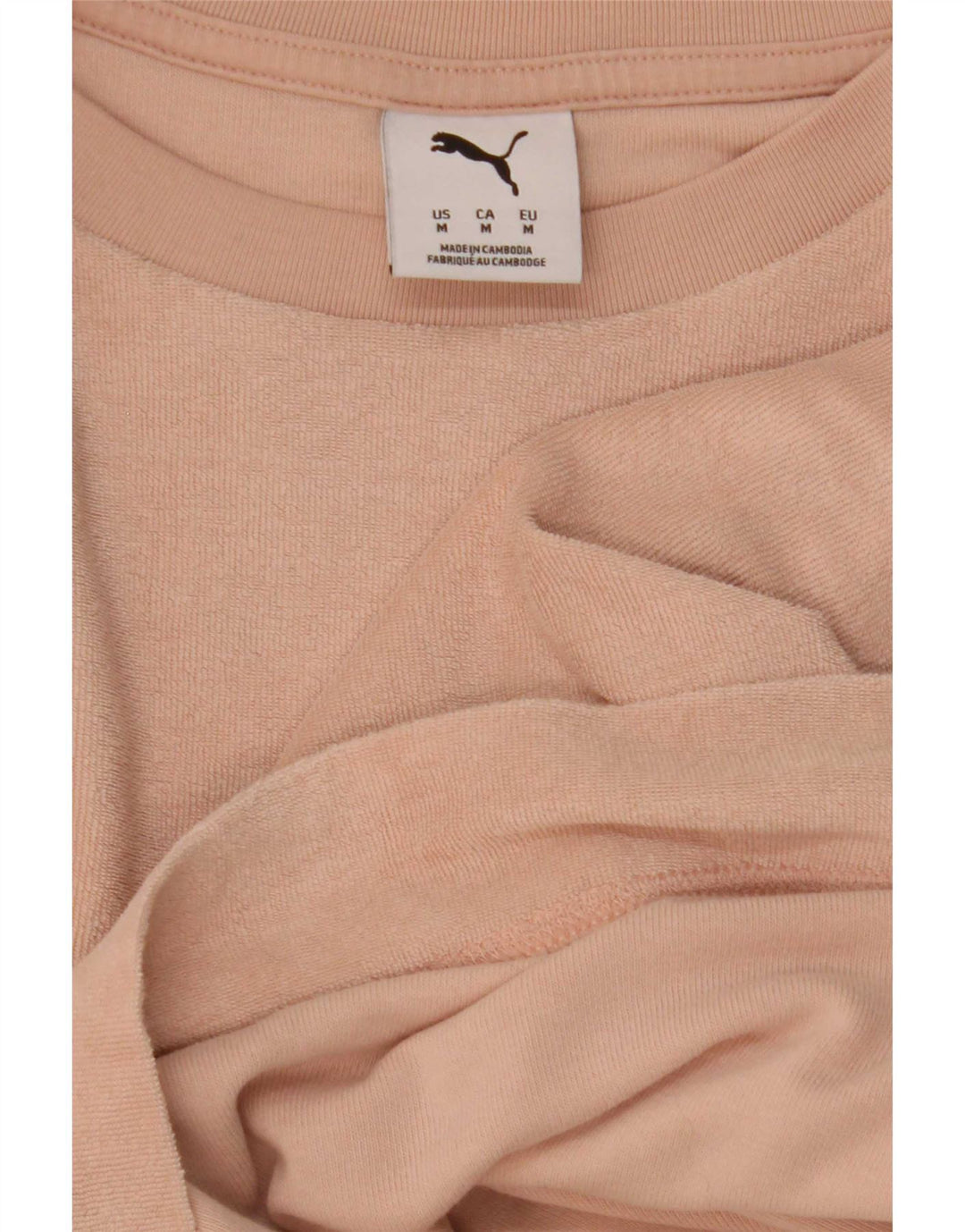 T-shirt corta da donna Puma UK 14 rosa medio