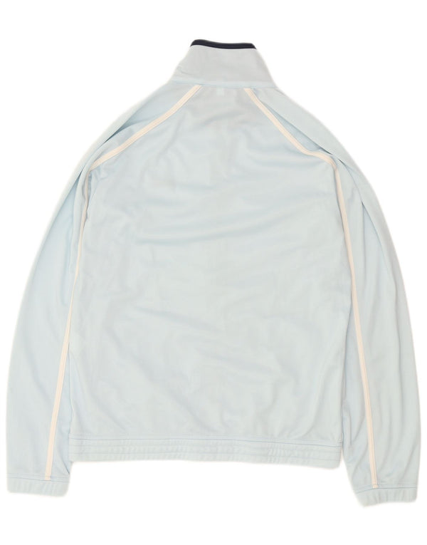 Giacca da tuta da uomo ASICS in poliestere blu medio