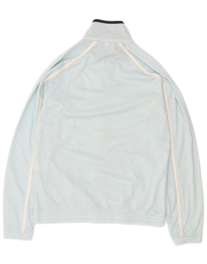 Giacca da tuta da uomo ASICS in poliestere blu medio