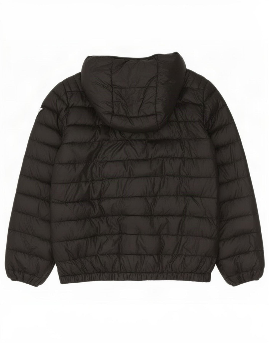 Giubbotto imbottito con cappuccio da bambino Guess 9-10 anni in poliestere nero