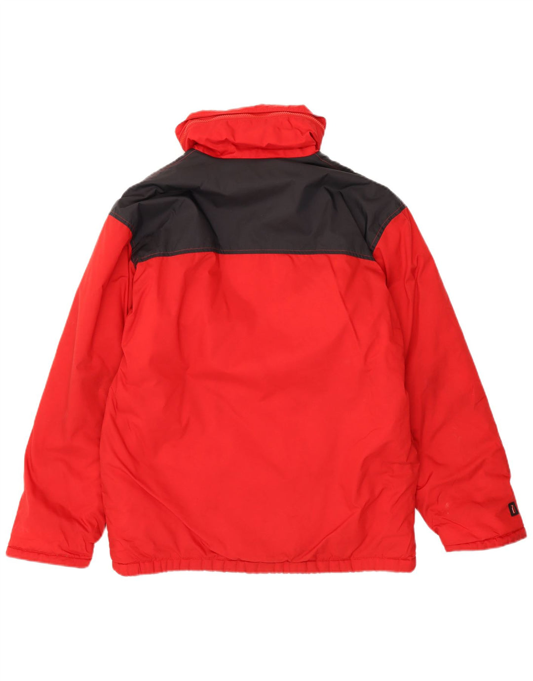 Giacca a vento con cappuccio da uomo Ellesse IT 48 Nylon color block rosso medio