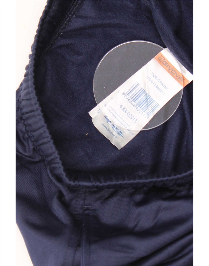 Pantaloni da tuta con grafica da uomo Givova Joggers XL poliestere blu navy