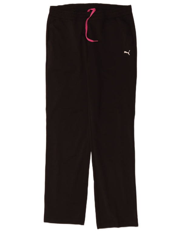 Pantaloni da tuta da donna Puma UK 12 Medium Nero Poliestere