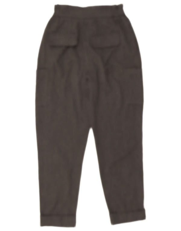 Pantaloni cargo affusolati da donna Zara EU 34 2XS W24 L24 poliestere grigio