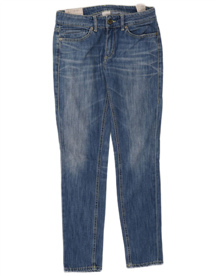 Jeans slim da donna Dondup W27 L29 cotone blu