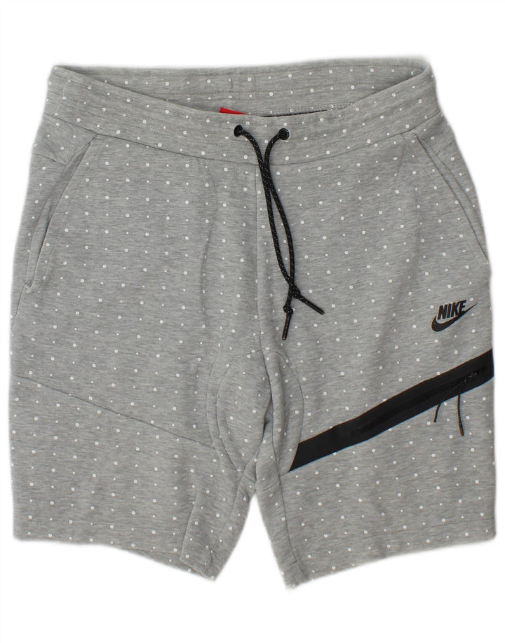 Pantaloncini sportivi Nike da uomo cargo piccoli in cotone maculato grigio