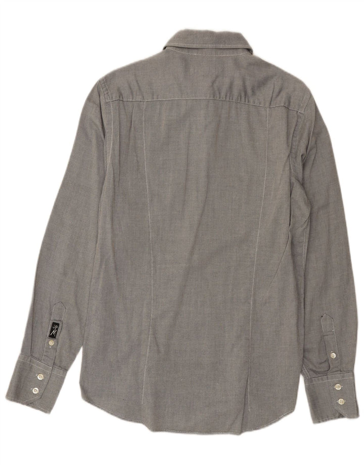 Camicia da uomo Guess By Marciano in cotone grigio medio