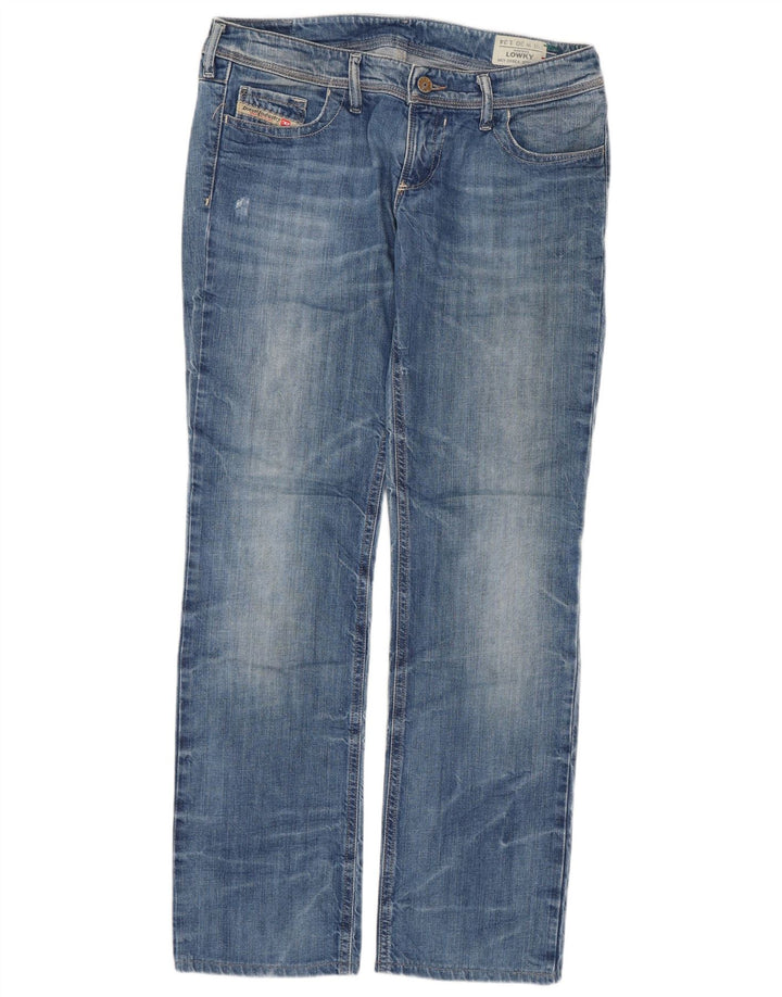 Jeans dritti Lowky da donna DIESEL W30 L29 cotone blu