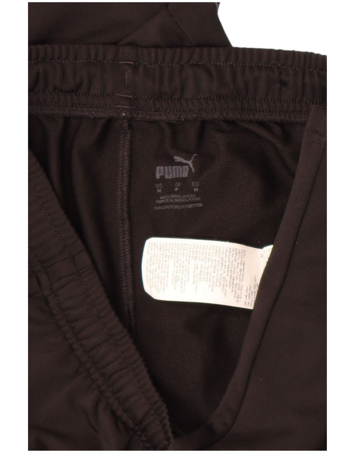 Pantaloni da tuta da uomo Puma Medium Black Colourblock in poliestere