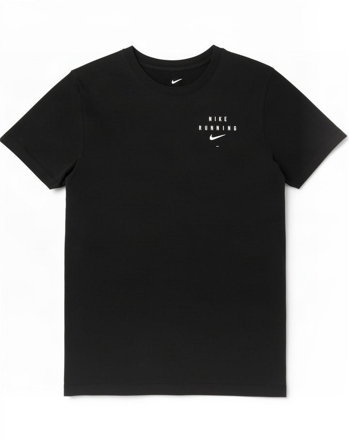 T-shirt grafica da uomo Nike Top piccola nera