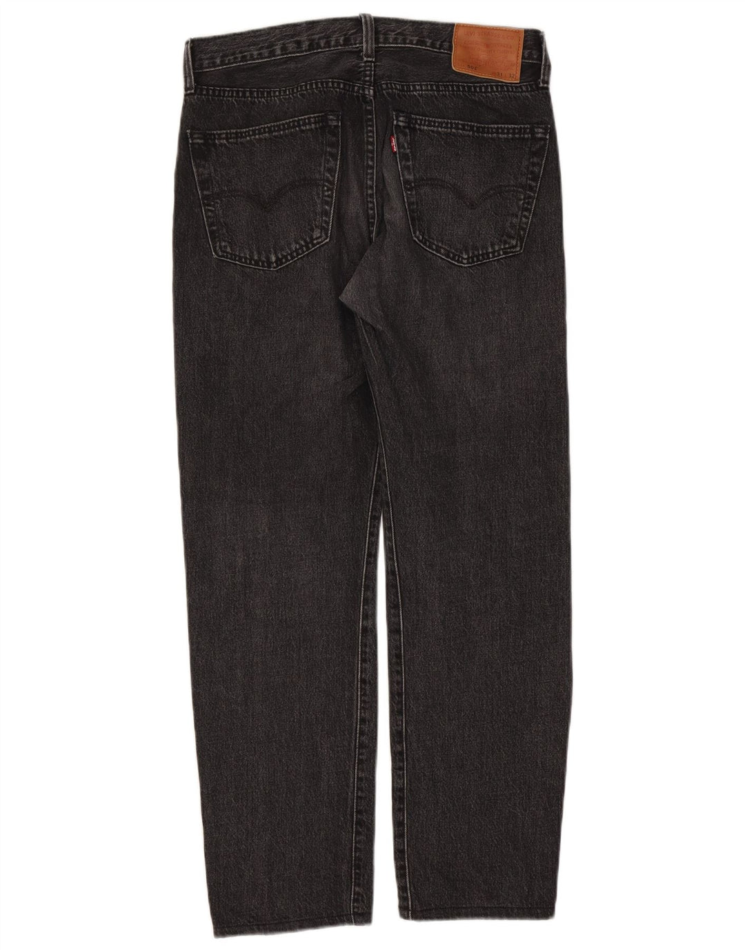 Levi's Uomo 501 Jeans dritti W31 L29 Cotone Nero