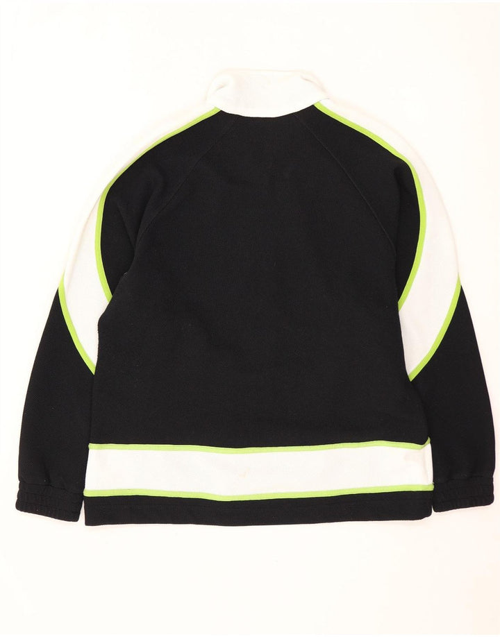 Giacca da tuta oversize da donna Lotto UK 10 Small Black Colourblock