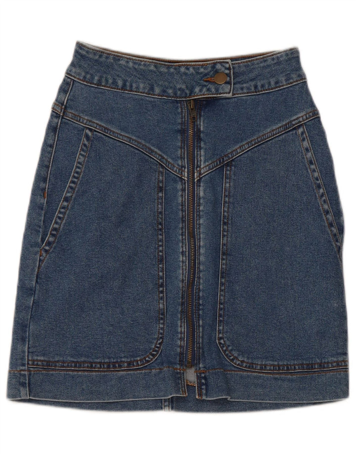 Gonna Denim Donna Tezenis XS W25 Blu Cotone