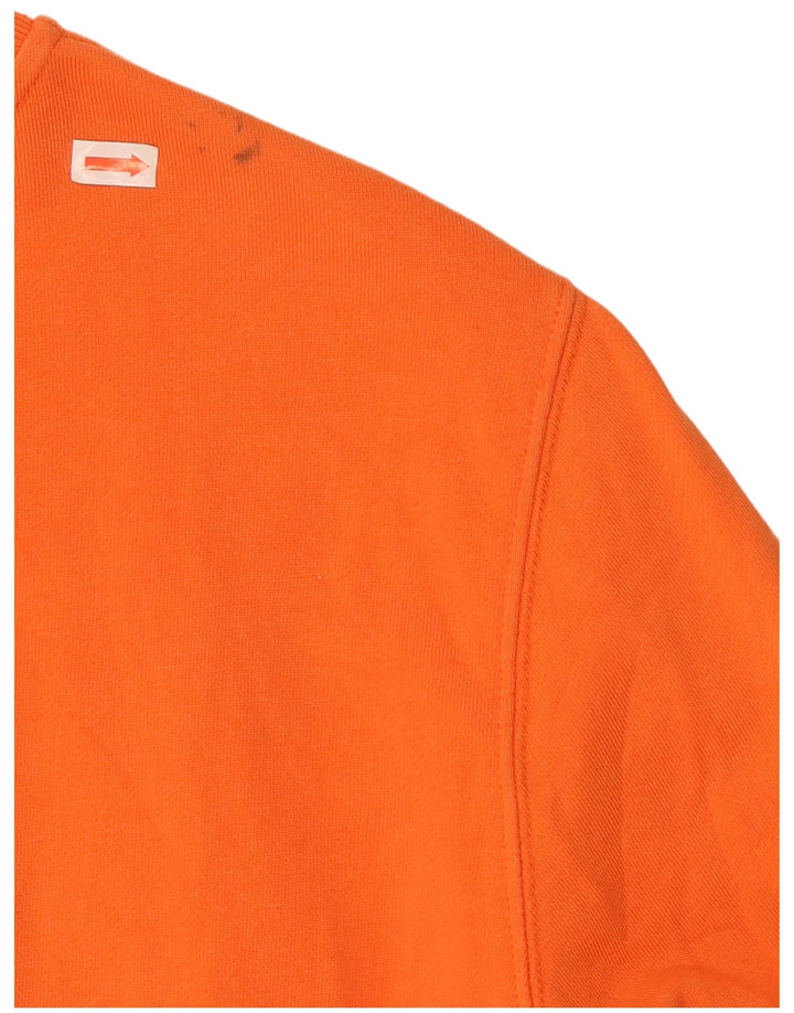 Felpa grafica da donna Hugo Boss Maglione UK 14 Arancione medio