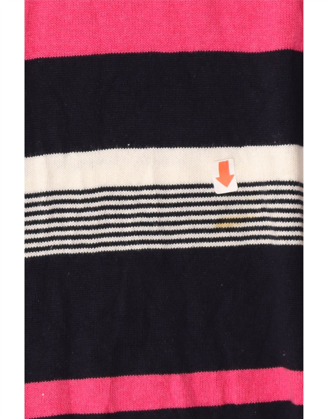 CHAPS Womens Boat Neck Jumper Sweater UK 22 3XL Multicoloured Striped Vintage Chaps and Second-Hand Chaps from Messina Hembry 