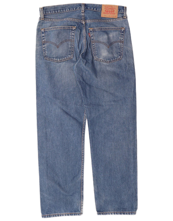 LEVI'S Jeans dritti da uomo 521 W36 L30 cotone blu