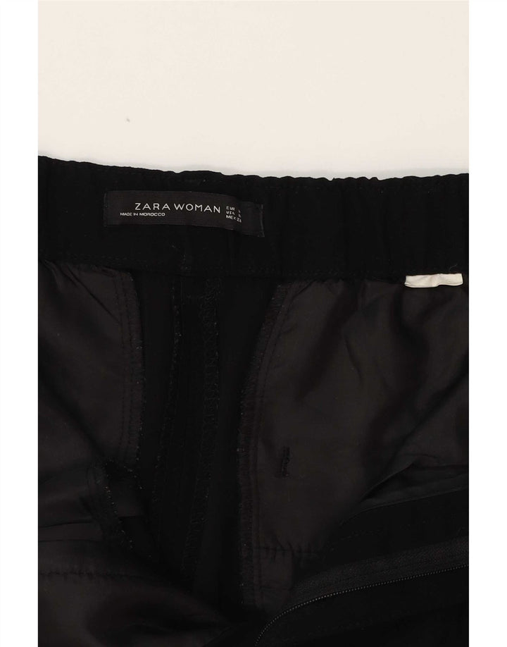 Pantaloni Capri affusolati da donna Zara medi W30 L23 neri