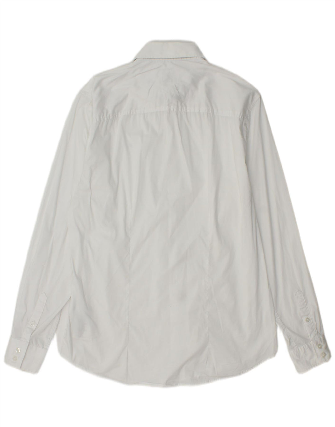 Camicia Guess da uomo slim fit in cotone bianco medio