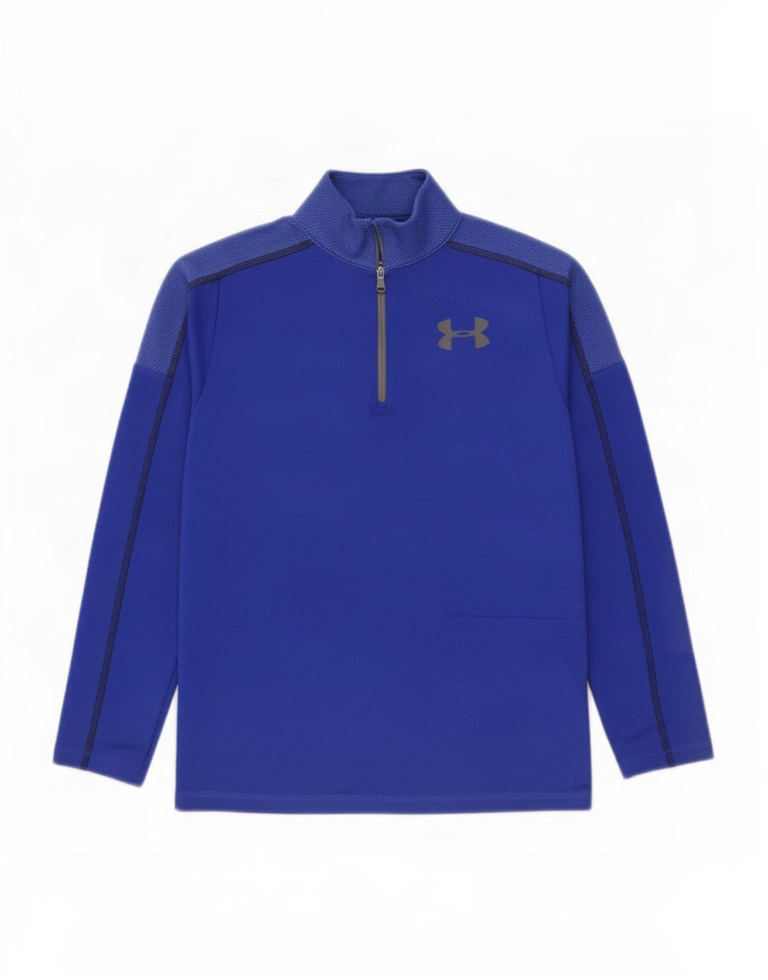 Top della tuta da ginnastica con grafica per ragazzi Under Armour 10-11 anni blu medio