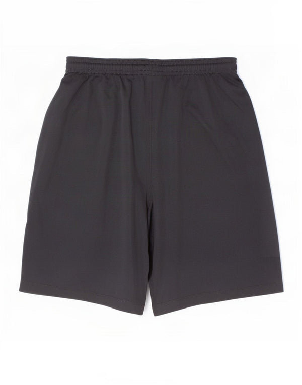 Nike Boys Foxes FC Graphic Sport Shorts 13-14 Years XL Black Polyester