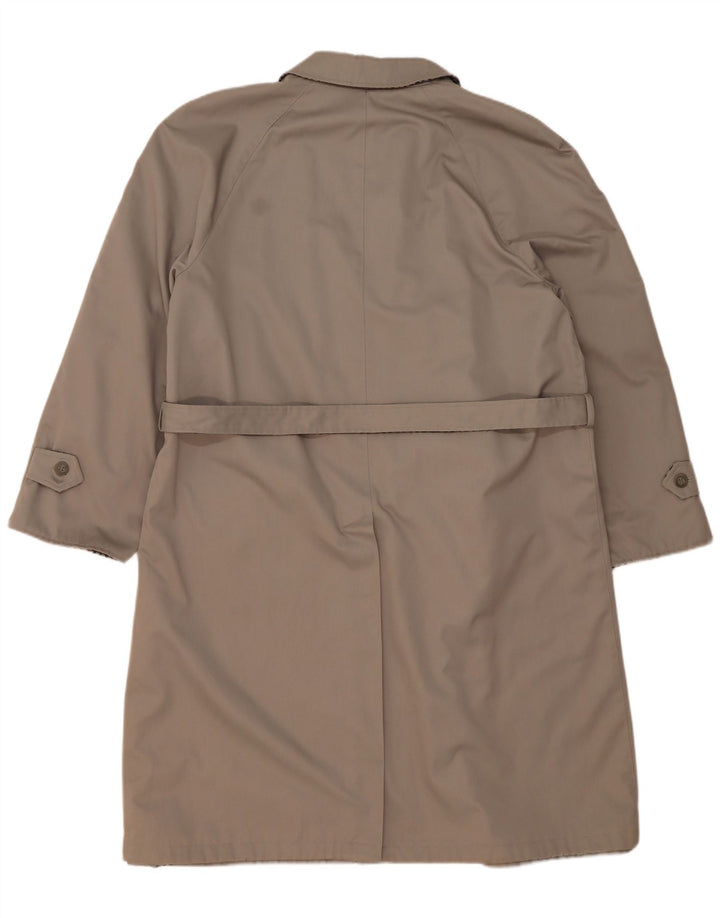 Trench reversibile da uomo Hamilton IT 56 3XL Poliestere a quadri grigio