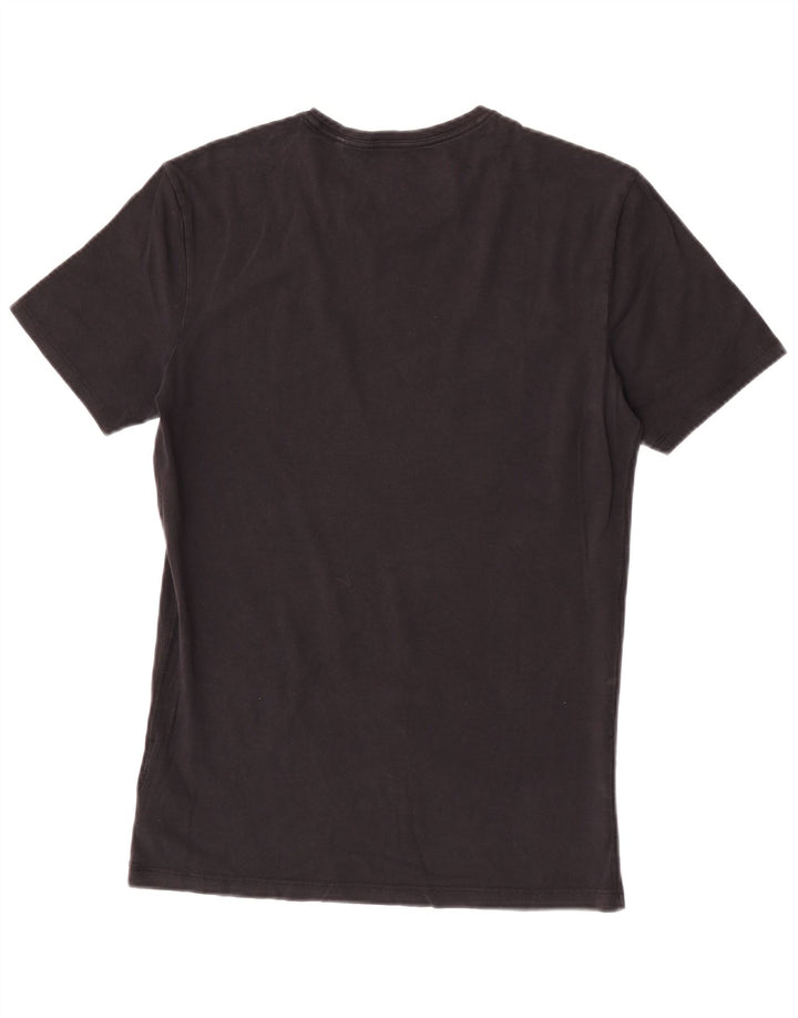 T-shirt grafica da donna Guess Top in cotone nero medio