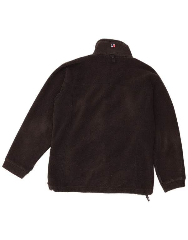 Giacca in pile foderata da donna Berghaus UK 12 poliestere nero medio