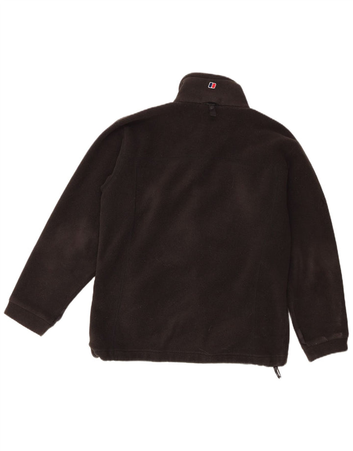 Giacca in pile foderata da donna Berghaus UK 12 poliestere nero medio
