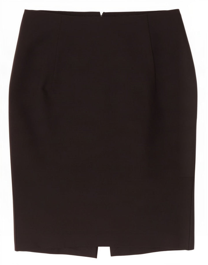 Gonna a tubino da donna Zara EU 38 piccola W28 poliestere nero
