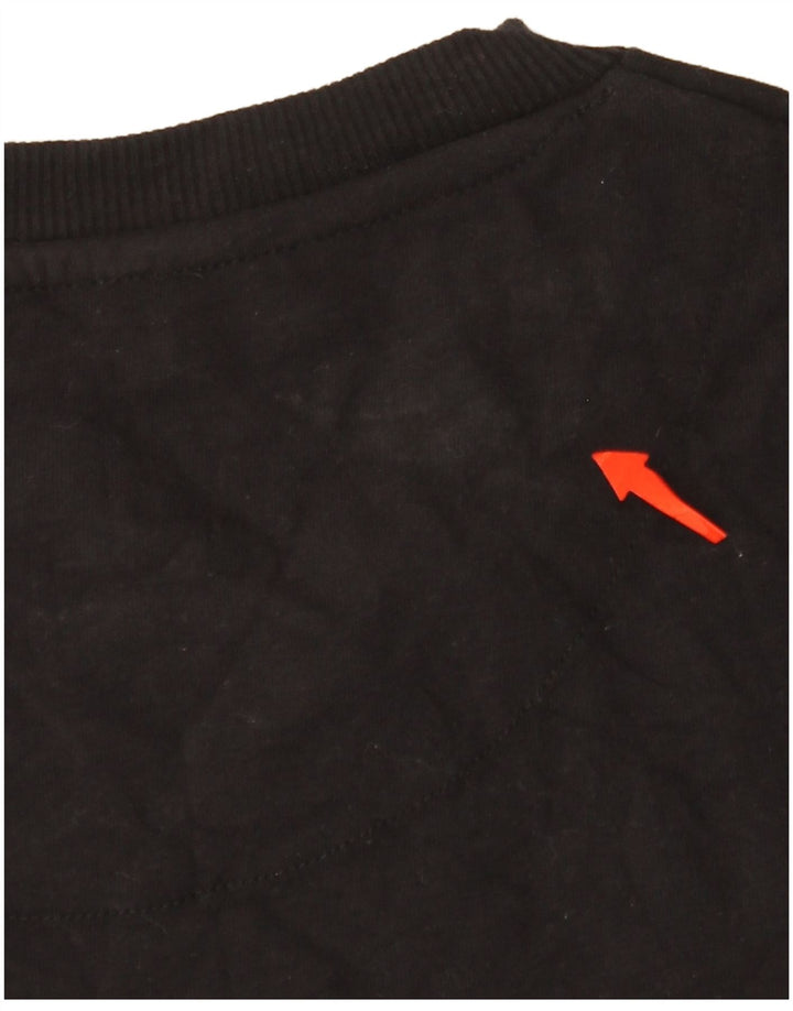 JACK & JONES T-shirt da uomo grande grande in cotone nero