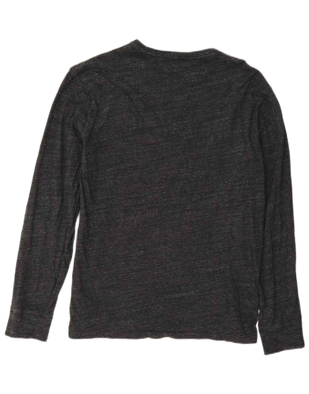 Polo Ralph Lauren Top da uomo a maniche lunghe piccolo grigio screziato