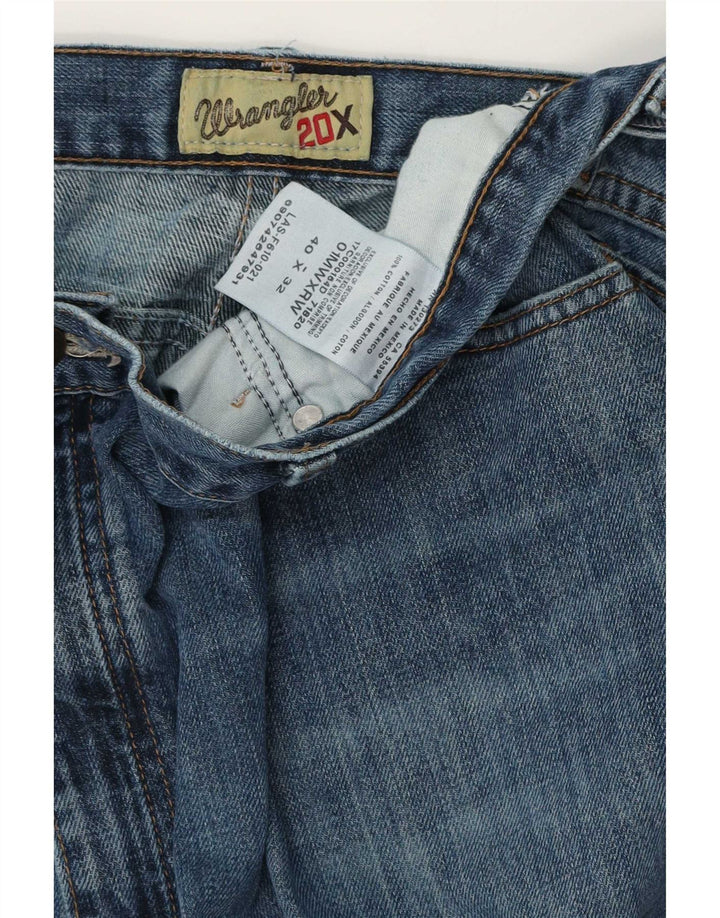 Jeans larghi da uomo Wrangler W40 L32 cotone blu