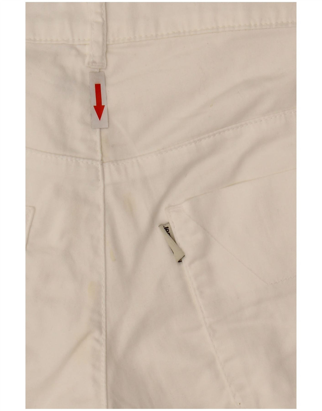 Pantaloncini casual da donna Jeckerson W29 cotone bianco medio