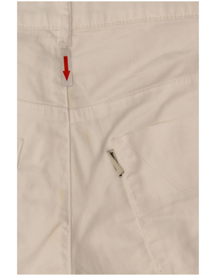 Pantaloncini casual da donna Jeckerson W29 cotone bianco medio