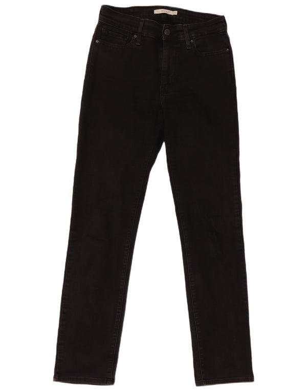 Jeans Levi's 712 Slim da donna W27 L30 cotone nero