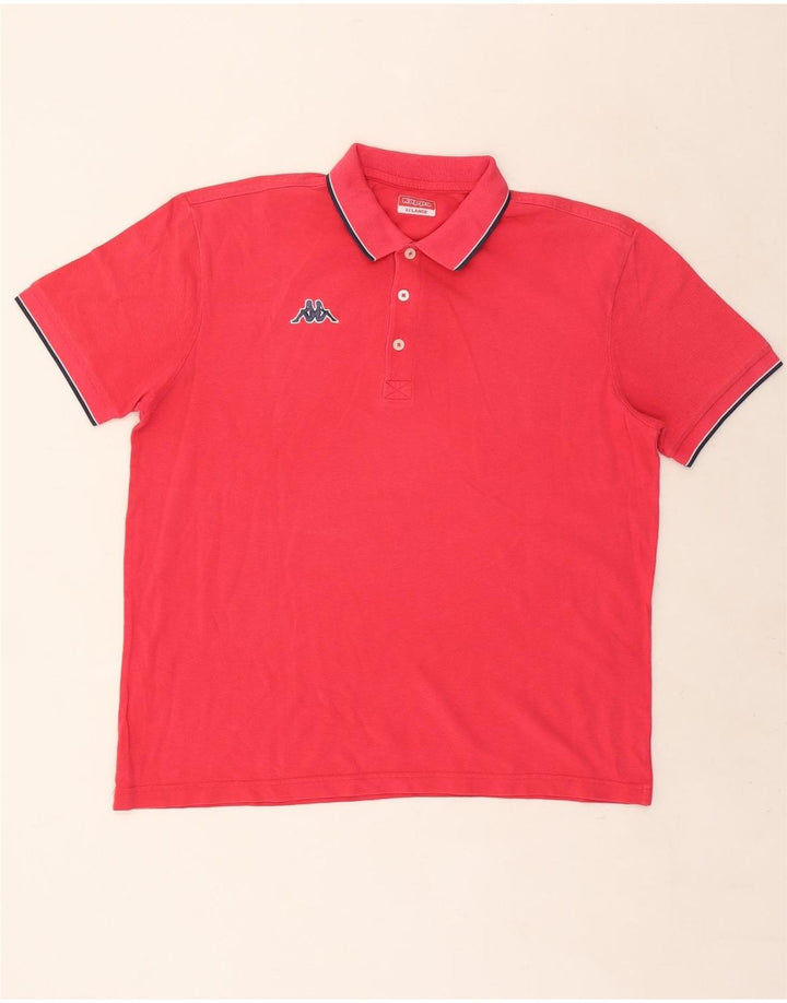 Polo Kappa da uomo 2XL Rosa