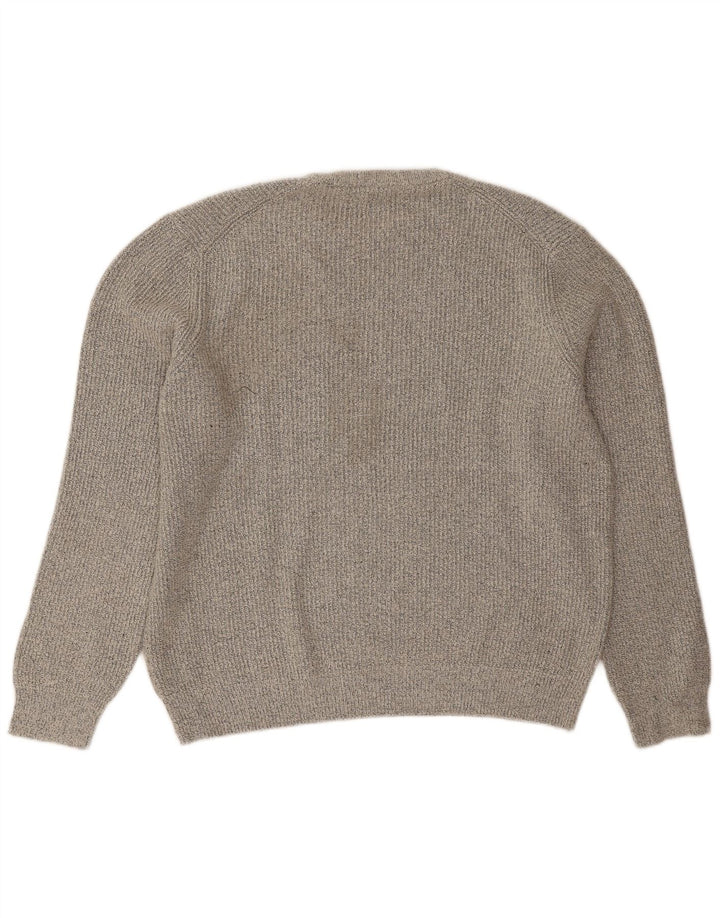 Maglione maglione girocollo da uomo Marks & Spencer XL grigio poliammide