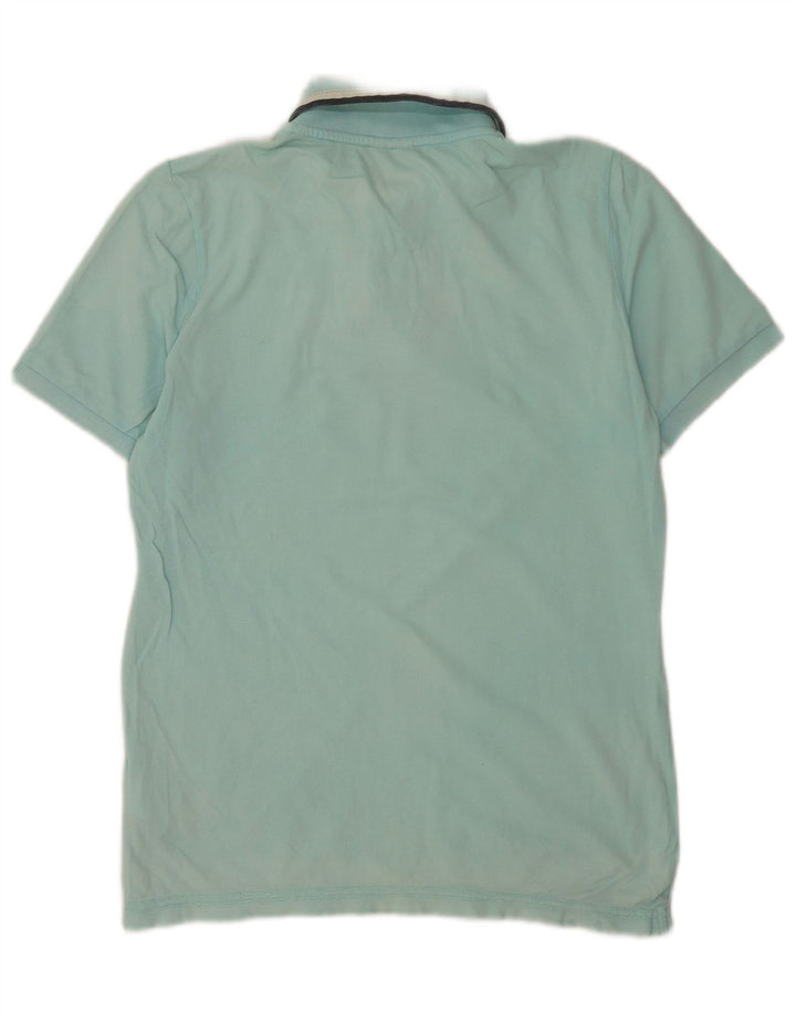 Polo da uomo Napapijri piccola in cotone blu