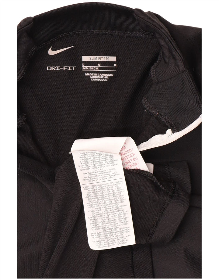 Top da tuta NIKE da ragazzo Dri Fit Slim Fit Pullover 12-13 anni Large Nero