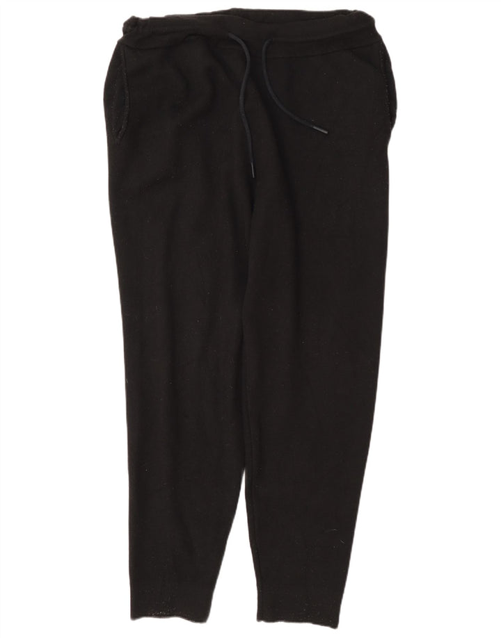 Pantaloni da tuta Zara da uomo Joggers grandi neri in viscosa