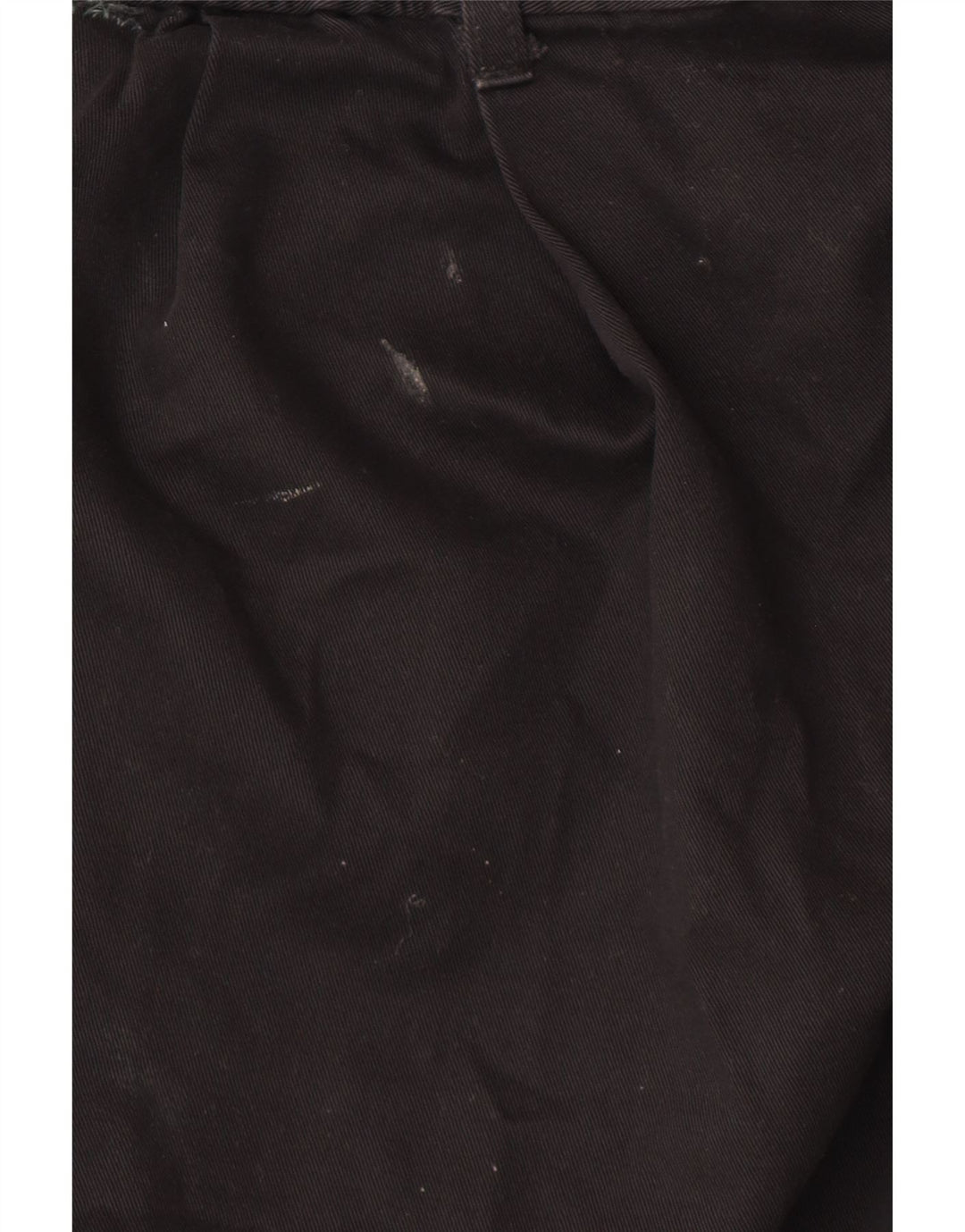 Pantaloni chino con pegging da uomo Marks & Spencer W46 L29 cotone nero