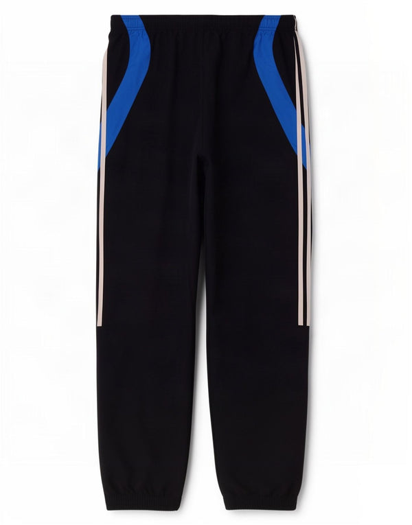Adidas Mens Tracksuit Trousers Joggers Medium Navy Blue Colourblock
