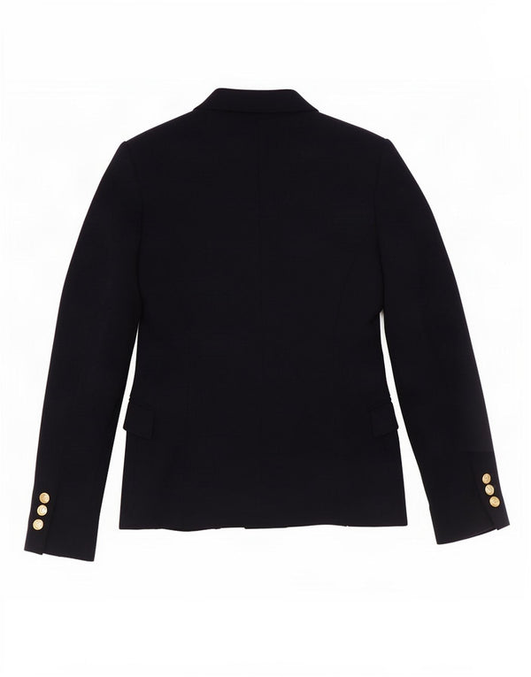 Giacca blazer da donna a 1 bottone Zara UK 10 piccola blu navy