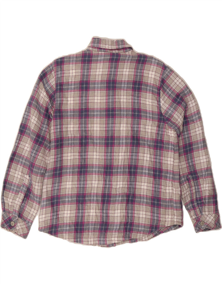 LEE Womens Riders Flannel Shirt UK 10 Small Multicoloured Check Vintage Lee and Second-Hand Lee from Messina Hembry 
