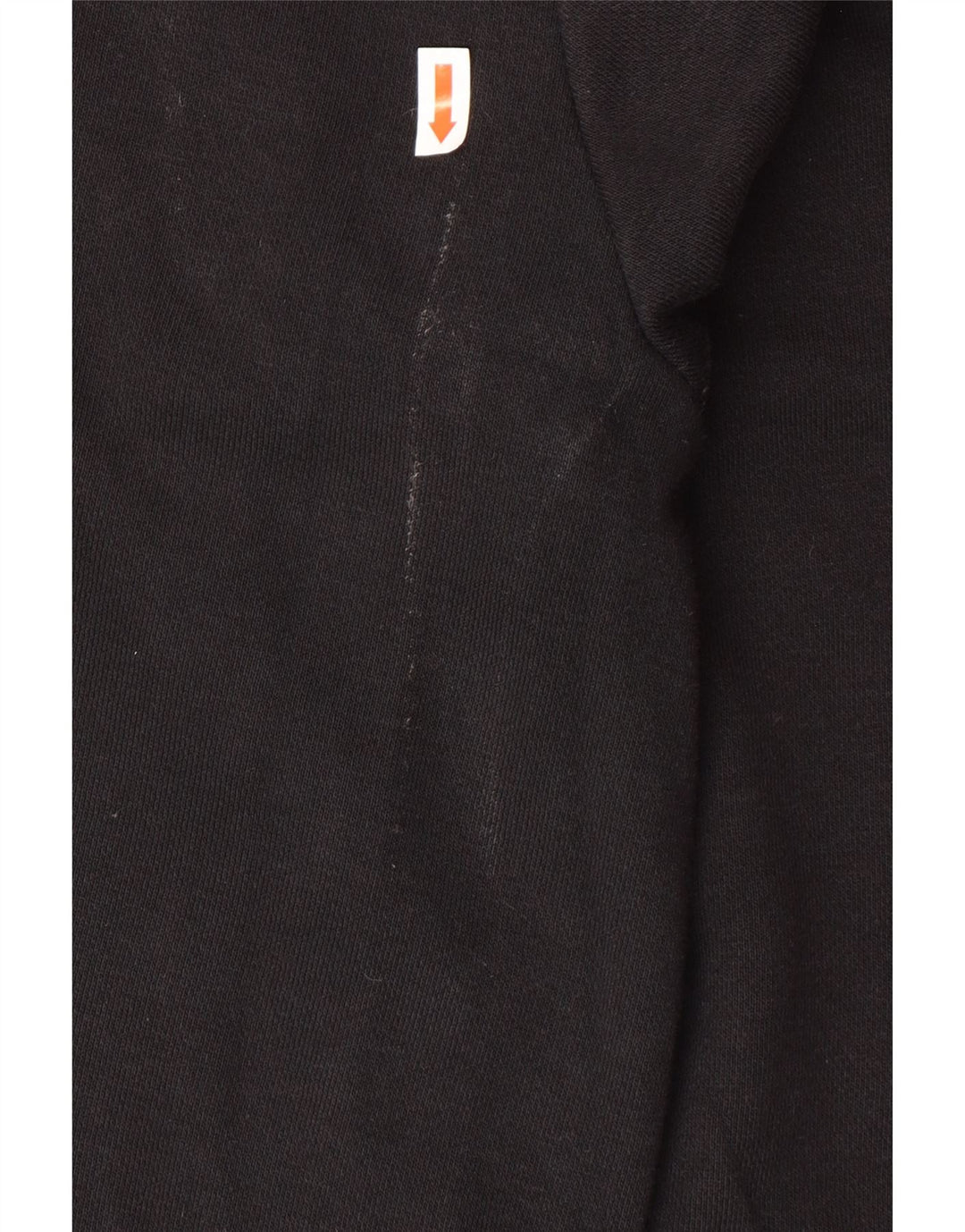 REEBOK Felpa con cappuccio grafica da uomo XL in cotone nero