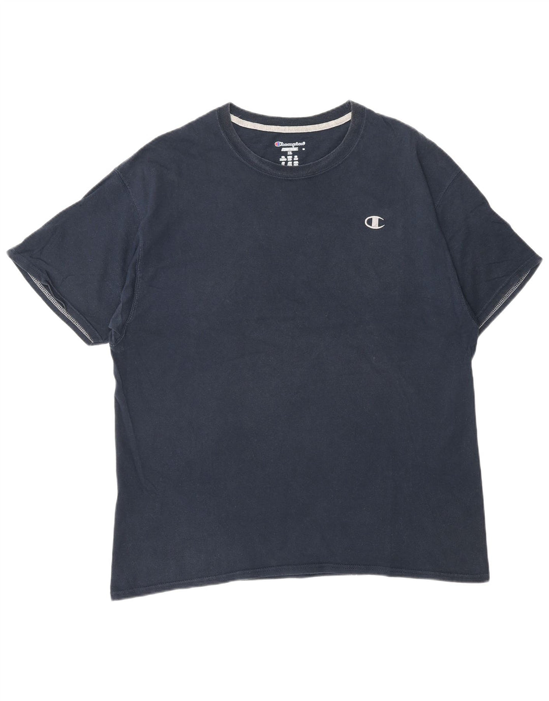 CHAMPION Mens T-Shirt Top XL Navy Blue